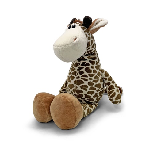 [9340457031648] Mini Mates Giraffe Large Plush | Yellow/Brown | 27cm