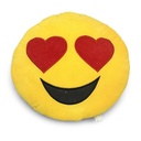 Mini Mates Heart Eye Emoji Plush Pillow | 39.5cm