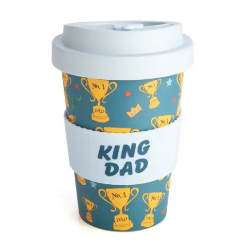 [9318051136786] Eco-To-Go King Dad Bamboo Travel Mug