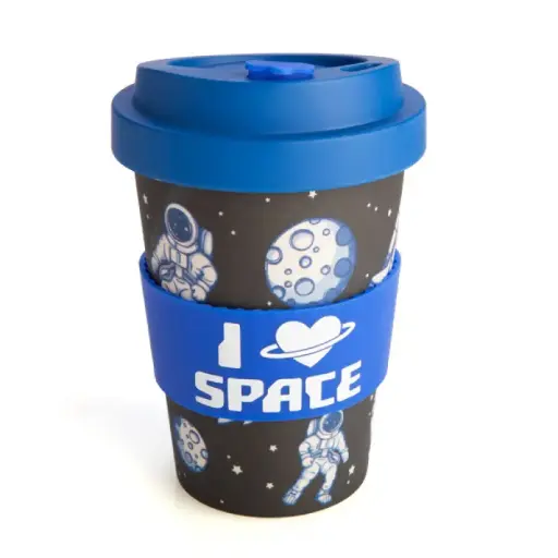 [9318051138421] Eco-To-Go I Love Space Bamboo Travel Mug