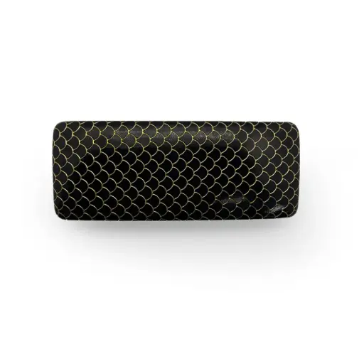 [9340457029973] BrightEyes Scallop Case (Black Gold)