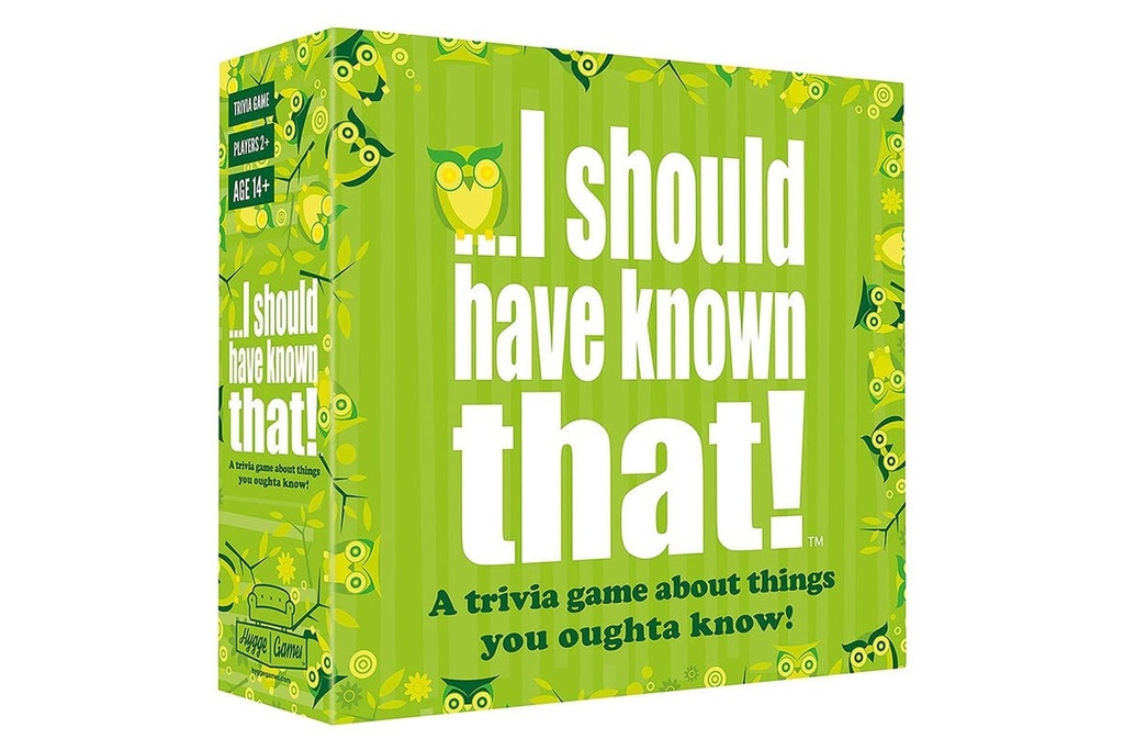 I Should Have Known That! Trivia | Fun Party Game | 400+ Questions