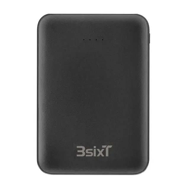 3SIXT Power Bank | Black | 5000 mAh