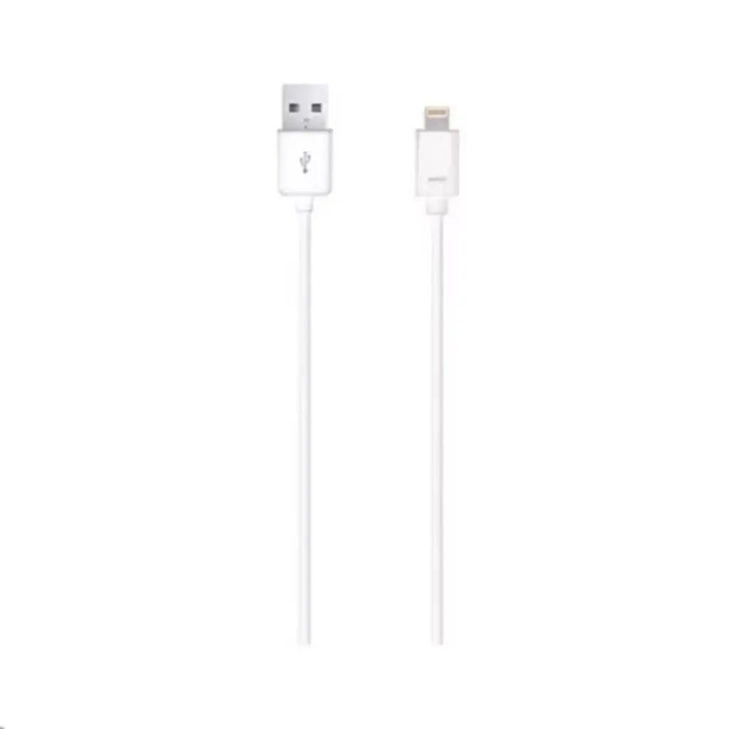 3SIXT Charge & Sync Cable with Lightning Connector | White | 1m