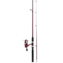 Wilson Hassle Free Combo Fishing Rod | 6'6" | 662/HF3000 | Red