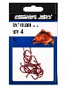 Mangrove Jacks Baitholder Hook Red | Size 6 | 15 Pack
