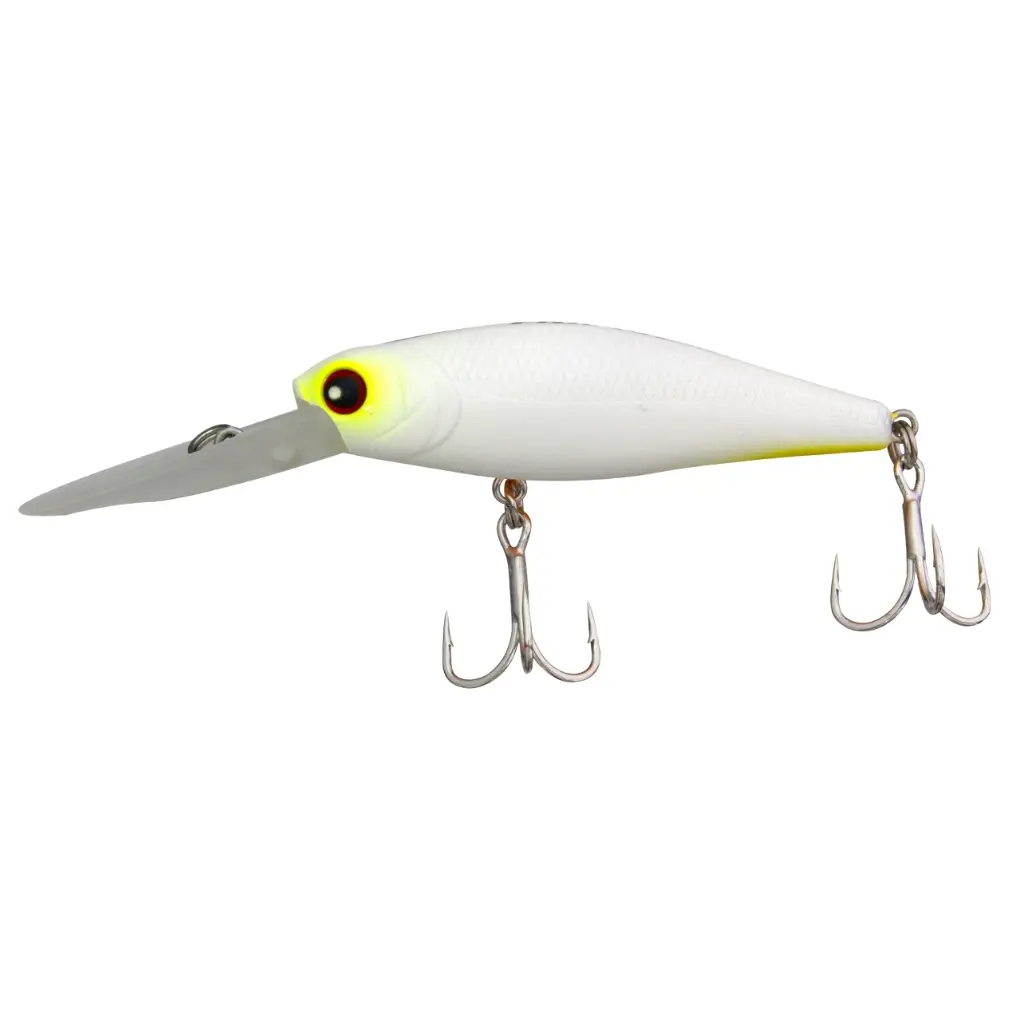 FishArt Magnus Floating Minnow Fishing Lure | 75mm 10g | Yellow Headed Pearl