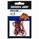Mangrove Jacks Long Shank Hook Red | Size 2 | 17 Pack