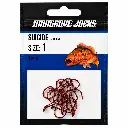 Mangrove Jacks Suicide Hook Red | Size 1 | 15 Pack
