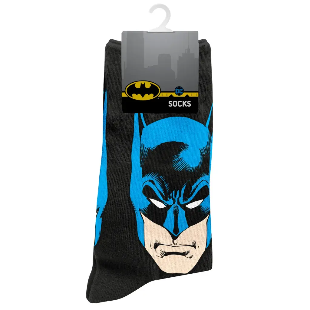 Licensed Socks Batman Black & Blue