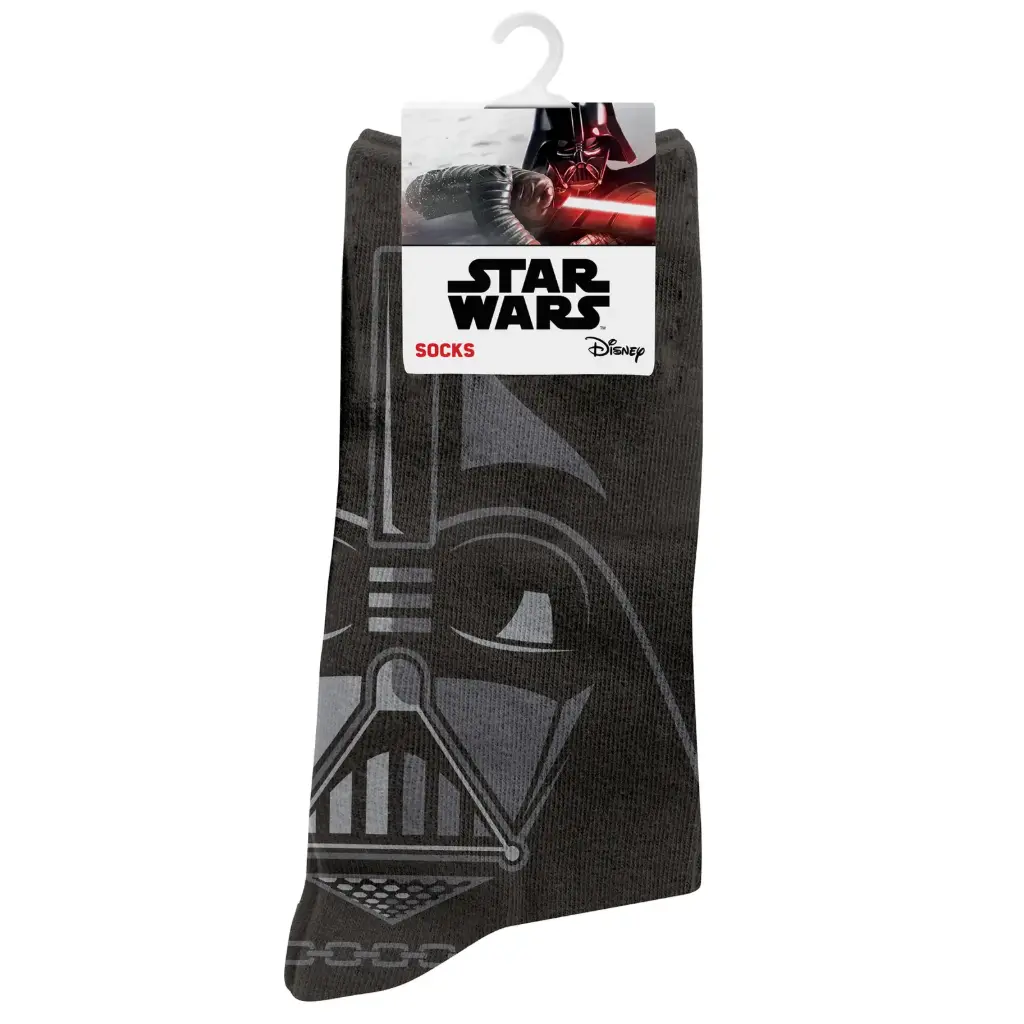 Licensed Socks Star Wars Darth Vader Black