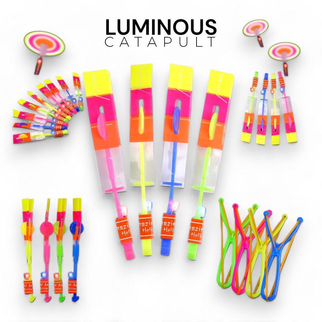 Luminous Catapult Arrows | Nighttime Fun