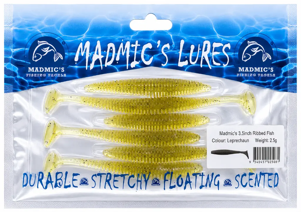 Madmic's 3.5in Ribbedfish | Leprechaun | 6 Pack