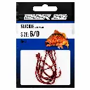 Mangrove Jacks Suicide Hook Red | Size 6/0 | 6 Pack