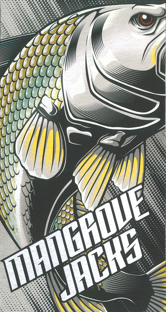 Mangrove Jacks Neck Gaiter Barramundi