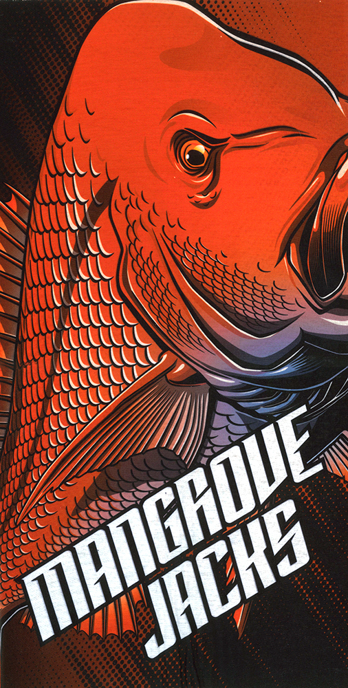 Mangrove Jacks Neck Gaiter Snapper