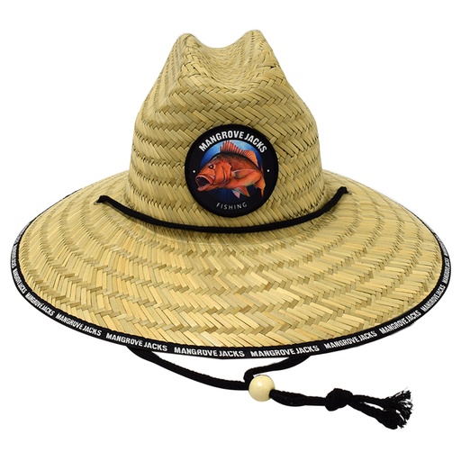 [9337217007722] Mangrove Jacks Straw Hat Youth